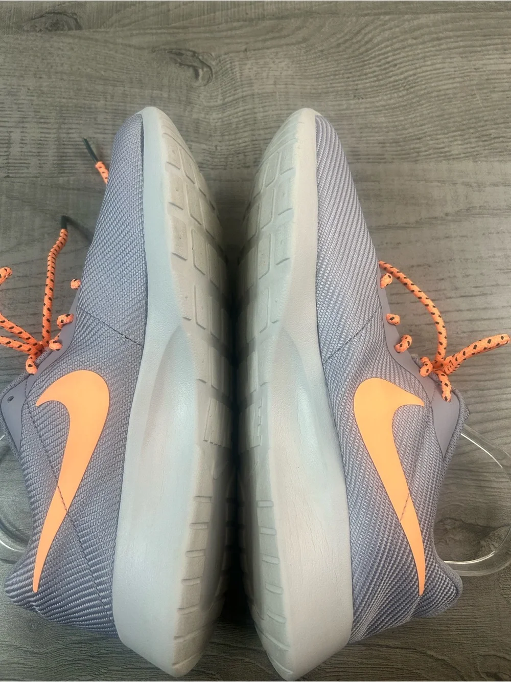 Nike Tanjun Purple Orange Running Shoes Women’s Lightweight Athletic Sz 9.5
